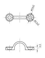 Купить Проушина арт. 66105_Kof