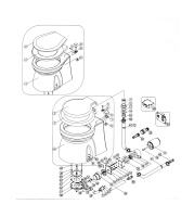 Купить Унитаз с электрической помпой 12V арт. 15493A12 (1544012)