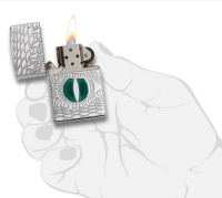 Купить Зажигалка ZIPPO Armor™ с покрытием High Polish Chrome, латунь/сталь, серебристая, 38x13x57 мм арт. 28807