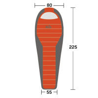 Купить Tramp мешок спальный  Fjord T-Loft Regular (оливковый) / Правый арт. TRS-049R