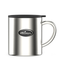 Купить Кружка Biostal (0,45 литра) c металлической ручкой и крышкой арт. NM-450C