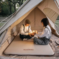 Купить Коврик самонадувной Naturehike NH21FCD11  бежево-коричневый 6см, 6927595793312 арт. 6927595793312