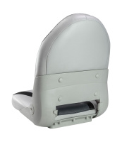 Купить Кресло мягкое складное, обивка винил, цвет серый/ч (упаковка из 4 шт.) арт. 75189GBKC-MR_pkg_4