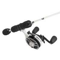 Купить Комбо набор 13 FISHING V3 FreeFall Ghost 27" Medium Light Left Hand (Flat Tip and Evolve Reel Wraps) арт. V3IFF-27ML-TS-LH