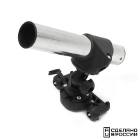 Купить Держатель спиннинга сквозной на Т-образный профиль быстросъемный, нержавеющая сталь AISI 304 арт. 030647T