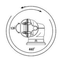 Купить Прожектор стационарный галогеновый с беспроводным пультом управления, белый арт. SL96012CWP12VSS