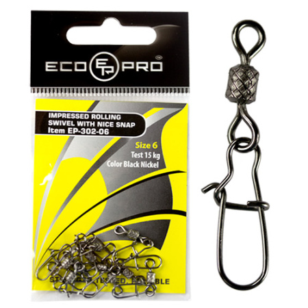 Купить Вертлюг ECOPRO с застежкой EP-302-10 - 10шт арт. EP-302-10