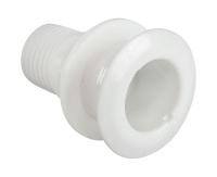 Купить Разъем водосброса с обратным клапаном под шланг 42 мм, белый арт. 10257