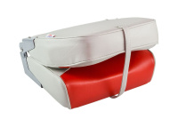 Купить Кресло складное ECONOMY, серый/красный (упаковка из 2 шт.) арт. 1040665_pkg_2