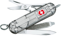 Купить Нож-брелок Victorinox Classic Signature Lite, 58 мм, 7 функций, серебристый арт. 0.6226.T7