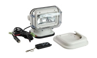 Купить Прожектор стационарный галогеновый с беспроводным пультом управления, белый арт. SL96012CWP12VSS