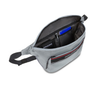 Купить Сумка на пояс SWISSGEAR, светло-серая, полиэстер с плетением рип-стоп, 38 x 5 x 15 см арт. 3991404521