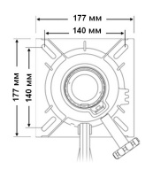 Купить Стойка 762 мм под сидение с основанием и креплением под сидение арт. 1300830L