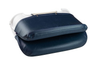 Купить Кресло складное мягкое SKIPPER, цвет синий/белый (упаковка из 6 шт.) арт. 1061016_pkg_6