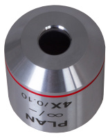 Купить Объектив планахроматический Levenhuk MED 4x/беск арт. 76074