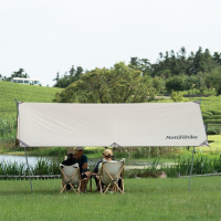 Купить Тент Naturehike Girder NH20TM006, 150D, 500*292 см  для кемпинга  серебристый (с двумя стойками), 6927595700457 арт. 6927595700457