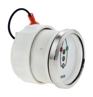 Купить Индикатор включения ходовых огней; белый циферблат; нержавеющий ободок; д. 52 мм арт. JMV00305_KY99501