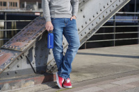 Купить Бутылка для воды Esbit MAJORIS DB1000TL-B, из нержавеющей стали, синяя, 1.0 л арт. DB1000TL-B