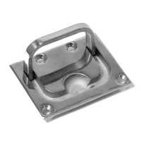 Купить Ручка потайная SUNFINE 77.5х57мм, нержавеющая сталь арт. SF31109