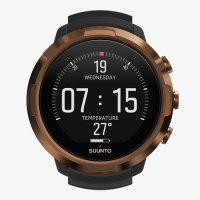 Купить Компьютер для погружений Suunto D5 Black Lime, черные с безелем медного цвета арт. SS050569000