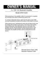 Купить 2-х канальный морской усилитель с AUX арт. BT101-AUX