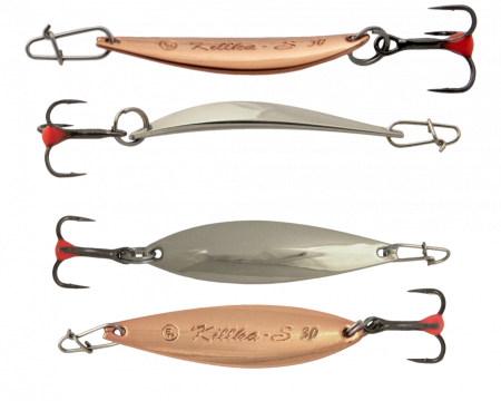 Купить Блесна вертикальная ECOPRO Killka  - S, 30мм, 2г,S/C арт. EPVJKL30SC