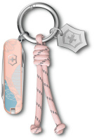 Купить Нож-брелок Victorinox Classic SD Paris Style, 58 мм, 7 функций, розовый (подар.коробка) арт. 0.6223.E221