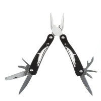 Купить Мультитул Stinger, 104x45 мм, 13 функций, сталь/алюминий, серебристо-чёрный, в нейлоновом чехле арт. MT-8130AP