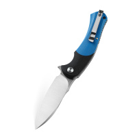 Купить Нож Bestech Penguin сталь D2, рукоять G10 черно-синяя арт. BG32B