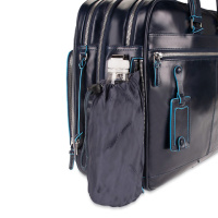 Купить Сумка Piquadro Blue Square, синяя, 30,5x41x16 см арт. CA2765B2/BLU2