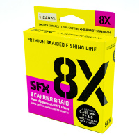 Купить Леска плетеная SFX 8X зеленая 135 м 0.405 мм 46 кг PE 6 арт. SFX8B405GR150Y