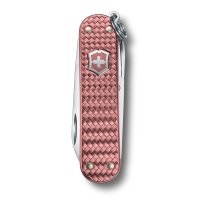 Купить Нож-брелок VICTORINOX Classic SD Precious Alox "Gentle Rose", 58 мм, 5 функций, розовый арт. 0.6221.405G