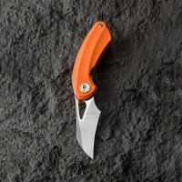 Купить Нож Bestech Bihai сталь 14C28N, рукоять G10 оранжевая арт. BG53B-1