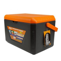 Купить Изотермический контейнер (термобокс) Biostal (10 л.), серый/оранжевый арт. CB-10G