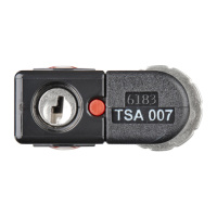 Купить Замок кодовый TSA Wenger, черный, 3,3x1,3x6,2 см арт. 604563