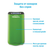 Купить Прибор противомоскитный Thermacell Halo Mini Repeller Green (зеленый) арт. MR-PSG