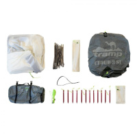 Купить Tramp палатка Cloud 3Si (зеленый) арт. TRT-094