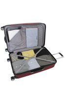 Купить Чемодан WENGER Ridge, цвет бордовый , АБС-пластик, 49,5х30,5х75 см , 92л арт. 6171121175