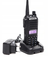 Купить Baofeng UV-82 (Black) 8 Вт Портативная радиостанция VHF/UHF (136-174 МГц; 400-520 МГц) зарядка Type-C арт. UV-828WType-C