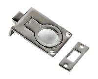 Купить Ручка палубная потайная с защелкой, 57x40x17, нержавеющая, Marine Rocket арт. MR110100