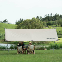 Купить Тент Naturehike Girder NH20TM006, 150D, 500*292 см  для кемпинга  песочный (с двумя стойками), 6927595749654 арт. 6927595749654