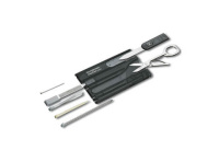 Купить Швейцарская карточка VICTORINOX SwissCard Classic, 10 функций, полупрозрачная чёрная арт. 0.7133.T3