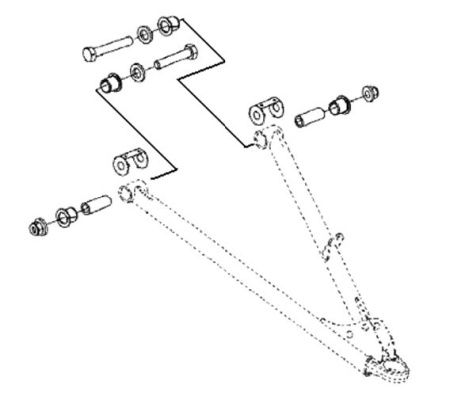 Купить Комплект втулок для нижних рычагов (SM-08256, SM-08257) BRP SM-08262 арт. SM-08262
