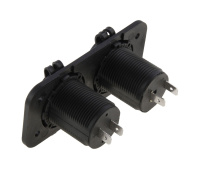 Купить Панель с USB-разъемом 5В 2.1А и прикуривателем (упаковка из 20 шт.) арт. AES121438PU_pkg_20