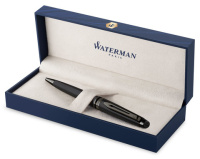Купить Waterman Expert - Metallic Black RT, шариковая ручка, M арт. 2119251