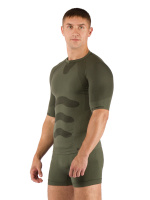 Купить Футболка мужская Abel/ кор. рукав/ синтетика/ зеленый/ S-M, Abel6262SM арт. Abel6262SM