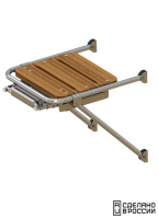 Купить Платформа кормовая с трапом 2 ступени белые арт. 040202WT