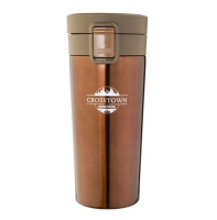 Купить Термокружка Biostal Crosstown (0,4 литра), шоколадная арт. NMT-400B