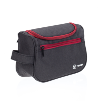 Купить Несессер Torber, чёрно-бордовый, 24х16х9 см арт. T055-BRD