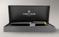 Купить Caran d’Ache Leman - Ebony Black Lacquer GP, шариковая ручка, F арт. 4789.282